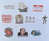 10 PCS As You Wish, Have Fun Storming The Castle, Hello My Name is Inigo Montoya, Inigo Montoya, Valerie, Inconceivable Sticker 3 Inch