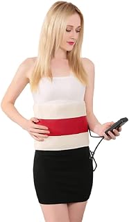 YNB Portable Electric Slimming Belt Fat Burning Belt Far Infrared Heating Vibrating Body Sculpting Massage Belt Exercise Fitness Belt