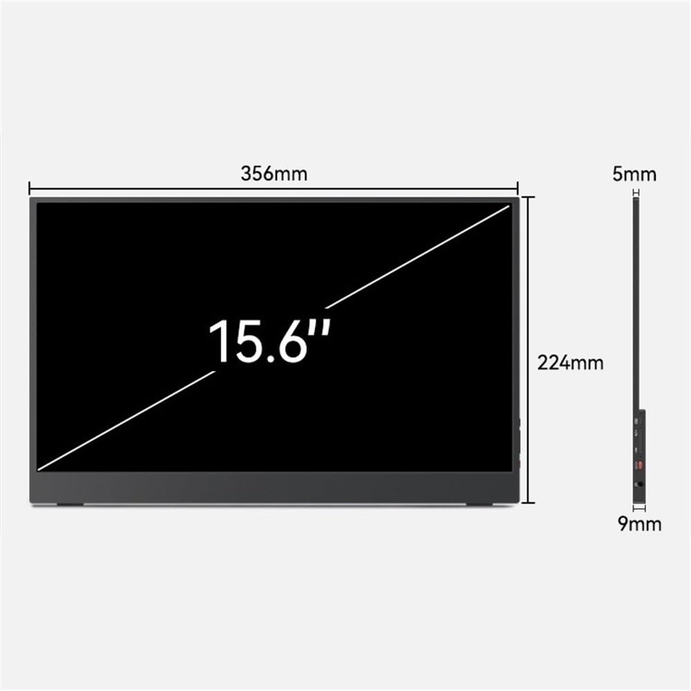 Schermo portatile IPS esteso da 15,6 pollici 1920 * 1080 60Hz for telefono cellulare ufficio for laptop Monitor per Smart Working