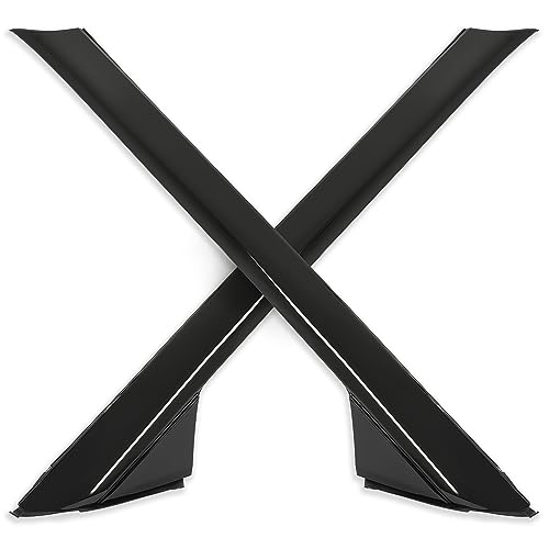 HECASA Windshield Outer & Inner A-Pillar Trim Compatible with 2011-2019 Ford Explorer Replacement for BB5Z7803137AA BB5Z7803137BA BB5Z7803136AA BB5Z7803136BA Pillar Molding Trim Panel Left&Right Side by HECASA - Image 9