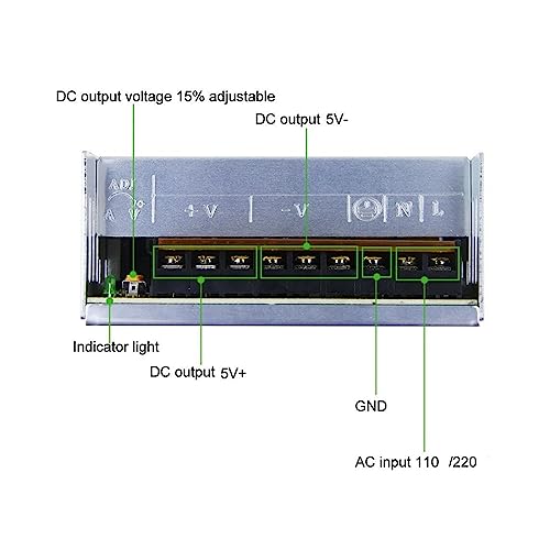 Lecteur de LED sans scintillement avec alimentation DC 18V 1000W - 3