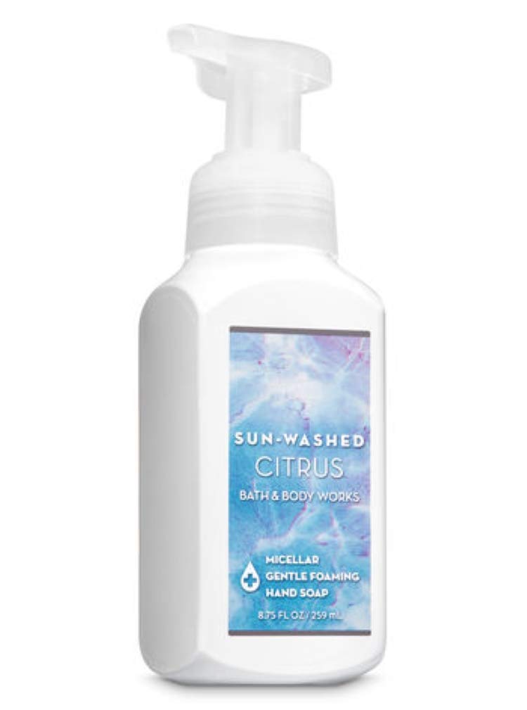 Bath and Body Works (2019 Edition) Sun-washed Citrus Micellar Gentle Foaming Hand Soap (packaging may vary)