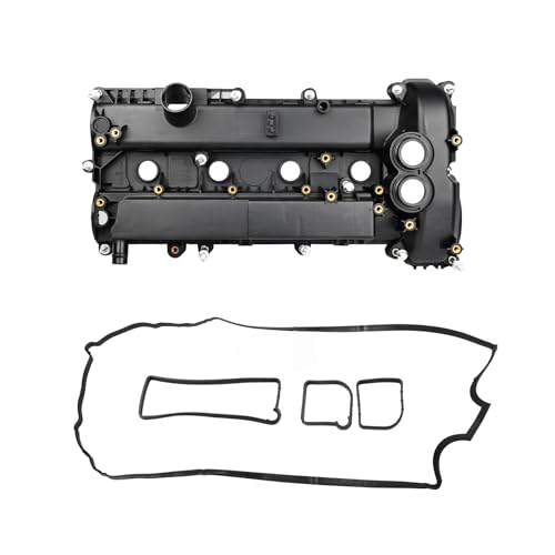 Image of Engine Valve Cover Kit with Gasket Compatible with Land Rover Discovery Sport Lr2 Range Rover Evoque 2012 2013 2014 2015 2016 2017 2018 2019 Replacement for LR070360 LR030368 LR038319 LR056035