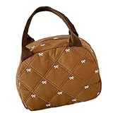 Kosmetiktasche mit großem Fassungsvermögen, Kulturbeutel, Make-up, Hautpflege, Aufbewahrung, schöne Schleifen, für Damen und Mädchen, Kosmetik, große Kapazität, Kulturbeutel, Handheld, Make-up