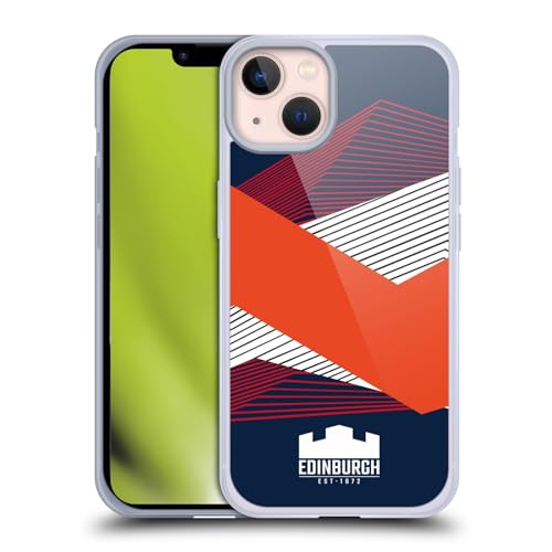 Funda iPhone 13 gel suave Edinburgh Rugby con protección flexible