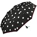 Produktbild Regenschirm Black & White Dots - Taschenschirm Auf-Automatik
