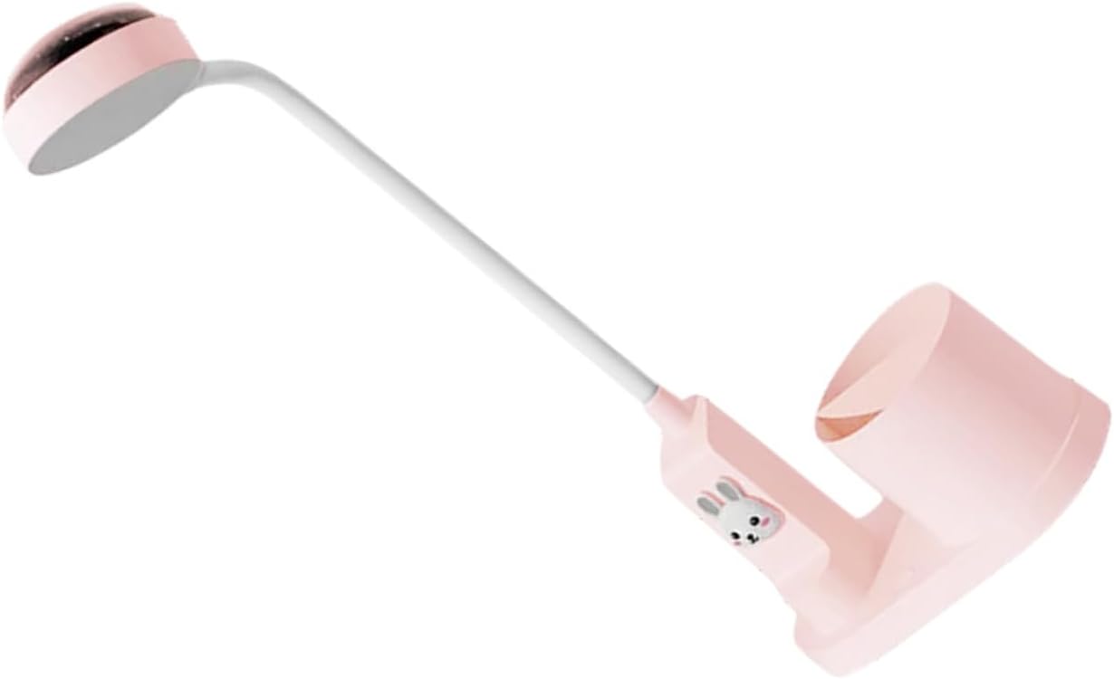 Uonlytech Multifunctional Pen Holder Desk Lamp Star Projector Eye-Caring Table Lamp for Students Creative Night Light for Home and Study