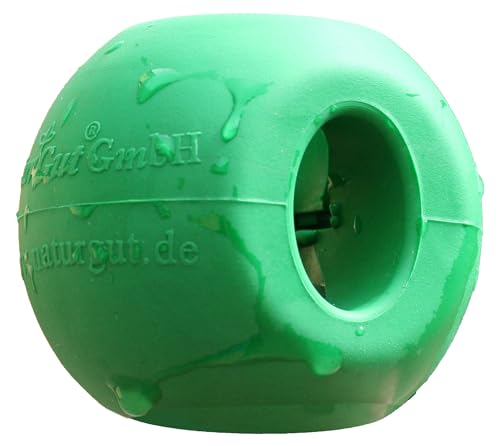 NaturGut Magnet Waschball für Waschmaschine und Geschirrspüler Magnetball 6cm aus Hartgummi schonend zur Wäsche und Waschmaschine Umweltfreundlich