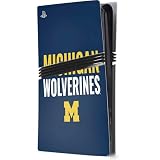 Skinit Decal Gaming Skin Compatible with PS5 Pro Console - Officially Licensed University of Michigan Wolverines M Design