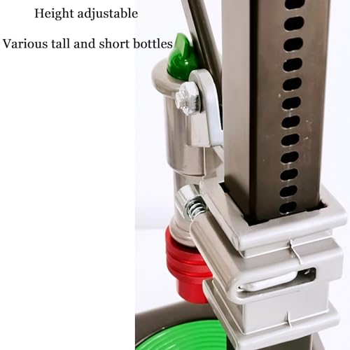 Machine de capsulage de parfum manuelle en acier inoxydable durable pour flacons - 7
