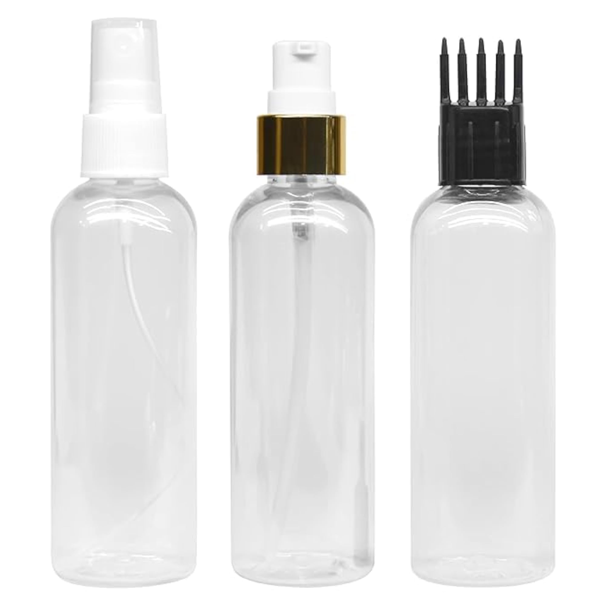 Root Comb Applicator Empty Rectangular Bottle