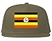 Kings Of NY Uganda Flag Country Printed Snapback Hat Cap Grey