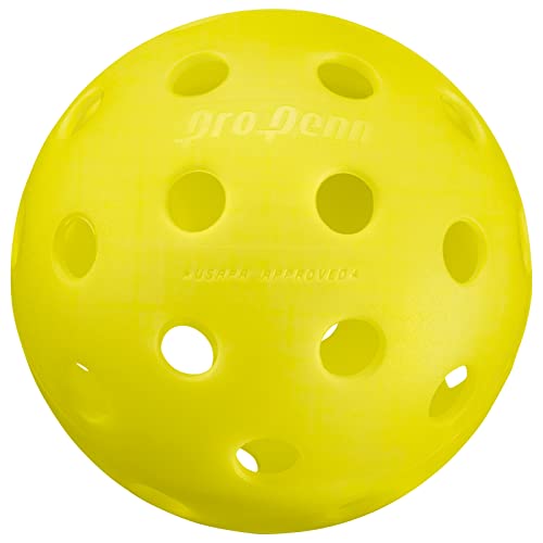 Penn Pro 40 Outdoor Pickleball Balls - Premium Ball For High Performance Play - Usapb Approved, 3-Pack #TOP1