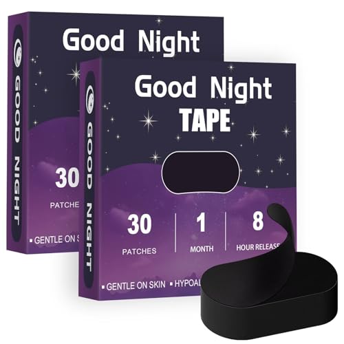 60 Pack Mouth Tape for Sleeping, Gentle On Skin