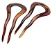 France Luxe Large Hair Pin Pair - Tortoise