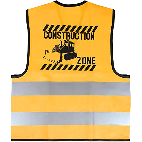 Chaleco de Construcción para Niños Color Amarillo miniatura 7