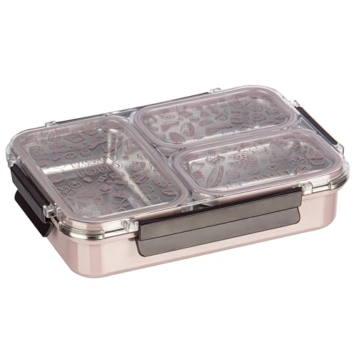Image of Polyset Munch Mate 800 3 PARTITION - Turkey Beige PU Insulated Lunch Box with Partitions | Keeps Food Warm | Office & School Pack of 1 800ml