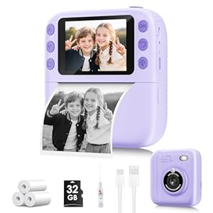 Instant Print Camera for Kids, Chri...