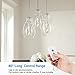DEWENWILS Remote Control Light Bulb Socket, Wireless Light Bulbs Socket Switch Kit with Controller, Remote Light Socket E26/E27 Base for Pull Chain Light Fixture, No Wiring, Programmed, ETL Listed