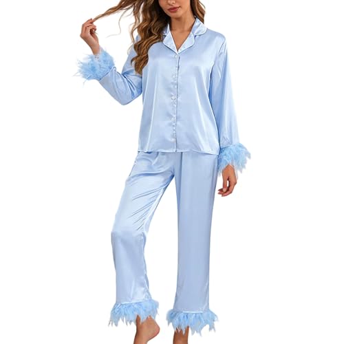 Costume vêtement nuit haut de gamme ensemble 2 pièces femme