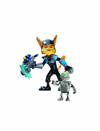 DC Unlimited Ratchet and Clank: Series 2: Holo-Armor Ratchet with Clank Action Figure