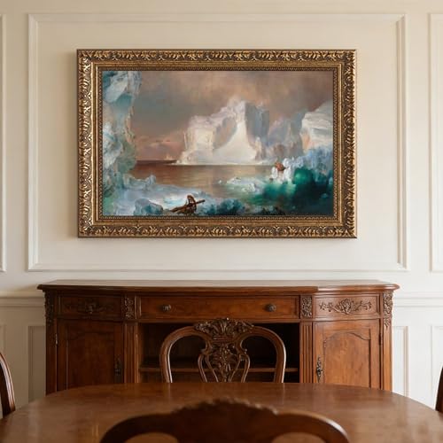 The Icebergs Frederic Edwin Church tableau decoration murale - 3