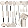 Stainless Steel Kitchen Cooking Utensil Set, Umite Chef 15 pcs Cooking Utensils - Nonstick Kitchen Utensils Cookware Set Spatula Set -Kitchen Gadgets Utensils Set, Kitchen Tools Gift