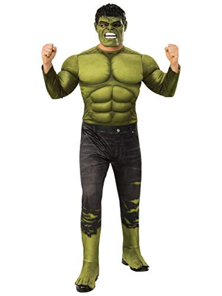 Rubie's Disfraz oficial de Marvel Avengers Endgame Hulk, disfraz de superhéroe para adultos