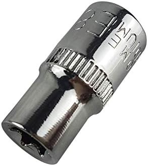14 Piece Professional E Torx Socket Set with Internal Thread, Chrome Vanadium Steel Sockets | 1/4", 3/8", 1/2" Drive, Corrosion Protected, Black Phosphated, Heavy Duty