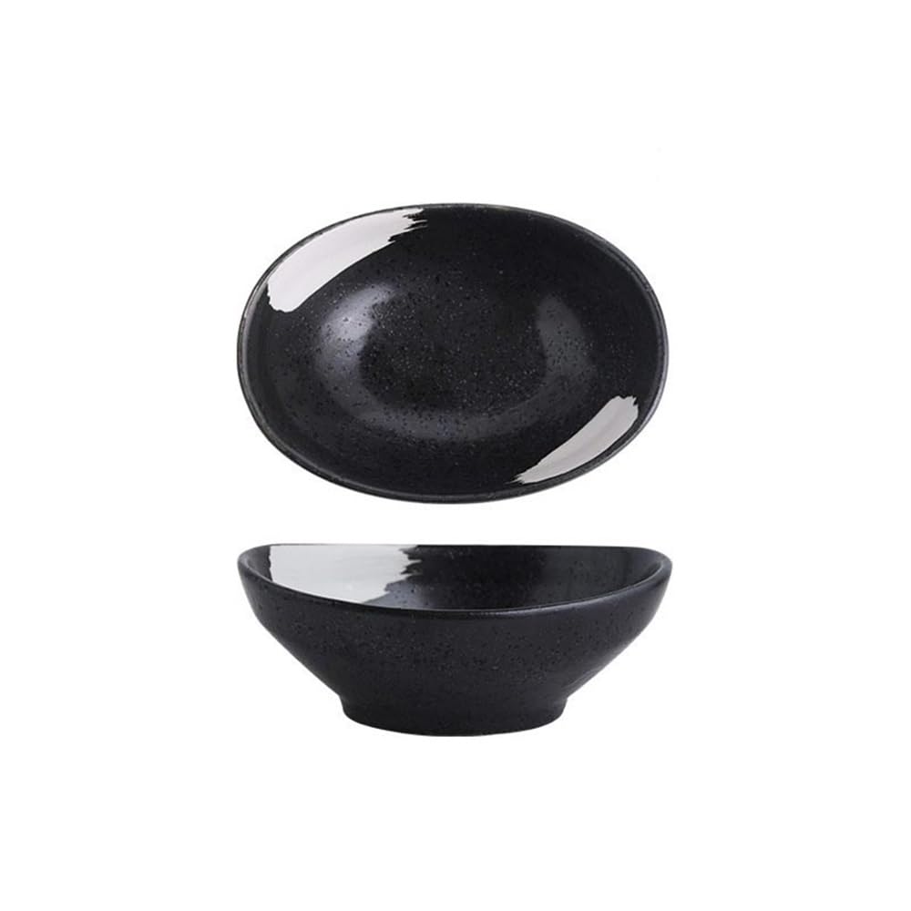 Cenz-888 Snack Dish Dipping Bowls Porcelain Sauce Dishes Dip Pinch Bowl for Charcuterie Board Sushi