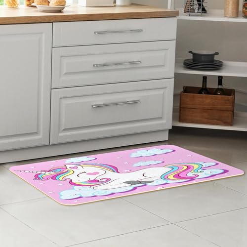 Tapete de cocina lavable antideslizante absorbente de dos piezas 7
