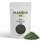 Mandoi Bio Sencha Grüntee 100g. Intensiver grüner Tee aus China – Frisch &...