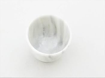 Amazon.co.jp: 大理石 天然石 酒器 7客セット 徳利1個 ぐい呑み