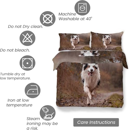 Housse couette microfibre douce 200x200 anti-plis facile à laver