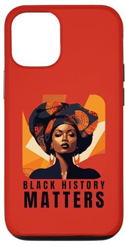Carcasa para iPhone 12/12 Pro Black History Matters African Pride Heritage Empoderamiento