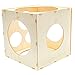 Unfinished Wood Balloon Sizer Measurement Box (9 Hole Sizes)