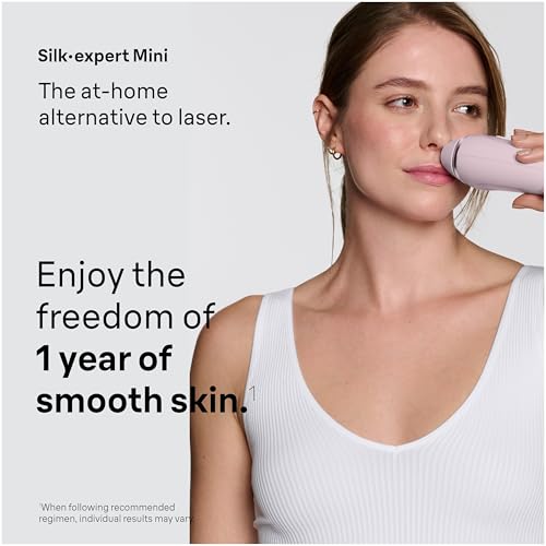 Image of Braun IPL Mini, Silk.Expert Mini, IPL Hair Removal for Women and Men, Permanent Laser Hair Reduction At-Home, IPL1111