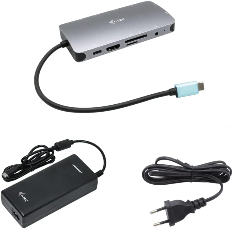 USB-C Metal Nano Dock HDMI/VGA LAN Power Delivery 100W