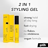 got2b Glued 4 brows & Edges Clear gel 2 in 1 16 ml, Screaming Hold Brow gel, Eyebrow Gel for Long Lasting Looks, Vegan Formula - Image 5