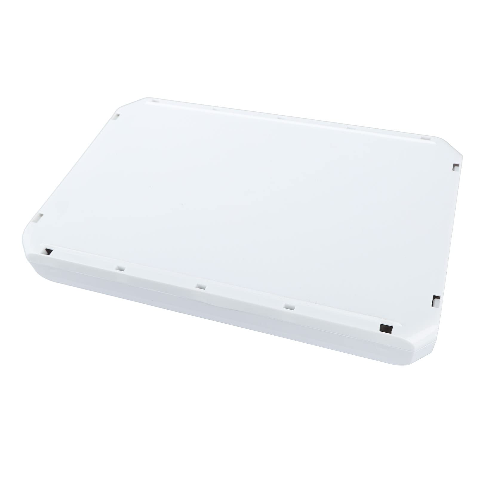 Caja de almacenamiento plegable con compartimentos para ropa, organizador de armario con diseño de riel deslizante, organizador apilable para pantalones, calcetines y camisetas, (con Tapa 7 Rejillas)