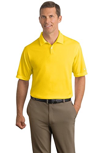 Polo Nike Golf Dri-Fit haut de gamme à texture perlée pour homme