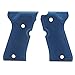 Hogue Beretta 92 Compact Grips Checkered Aluminum Matte Blue