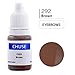 CHUSE Microblading Ink Permanent Makeup Pigment 0.35oz/10ml Eyebrow Ink Microblading Pigment for Eyebrow Eyeliner (C292 Brown)