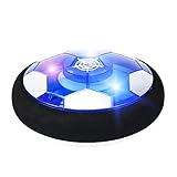 VOANZO USB Hover Football LED Fußball Schwimmer mit Musik Fußball Indoor Spielzeug für Kinder Fußball Schaum Fußball Geschenke für Jungen