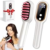 Laser Hair Growth Comb, Red Light Therapy for Hair Growth, Scalp Massager for Thicker