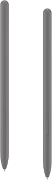 2 Pack Galaxy Tab S9 FE S Pen لـ Samsung Galaxy Tab S9 FE Stylus Pen استبدال Samsung Galaxy Tab S9 FE Plus Stylus Pen بدون Bluetooth Gray