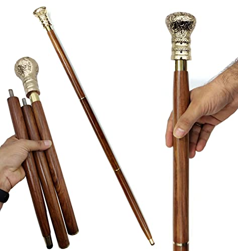 5MOONSUN5's Walking Stick - Men Derby Canes and Wooden Walking Stick for Men and Women - 37