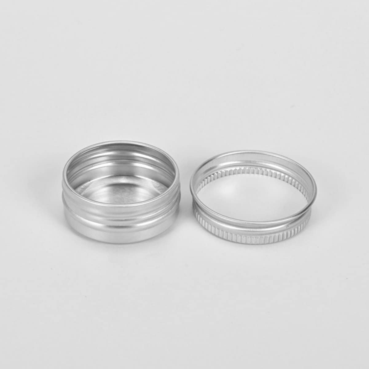 Housoutil 27 Pcs Round Aluminum Can Metal Travel Candy Box