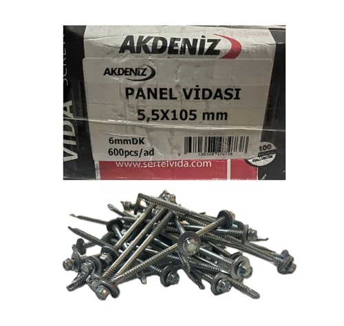 5.5x105 6 mm 600'lü Trapez Panel Vida Paket