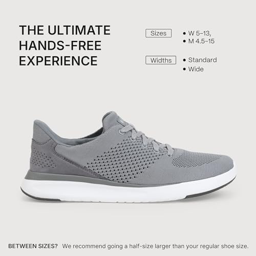 Image of Kizik Slip On Sneakers: Lima - Comfortable All-Day Wear, Hands Free Convenience, Breathable Knit Top, Mens & Womens Walking Shoes with Arch Support